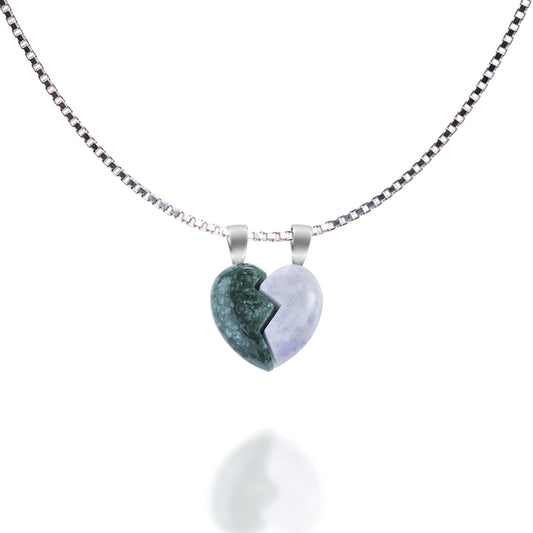 Split Heart Pendant